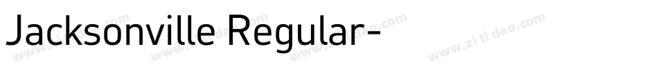 Jacksonville Regular字体转换